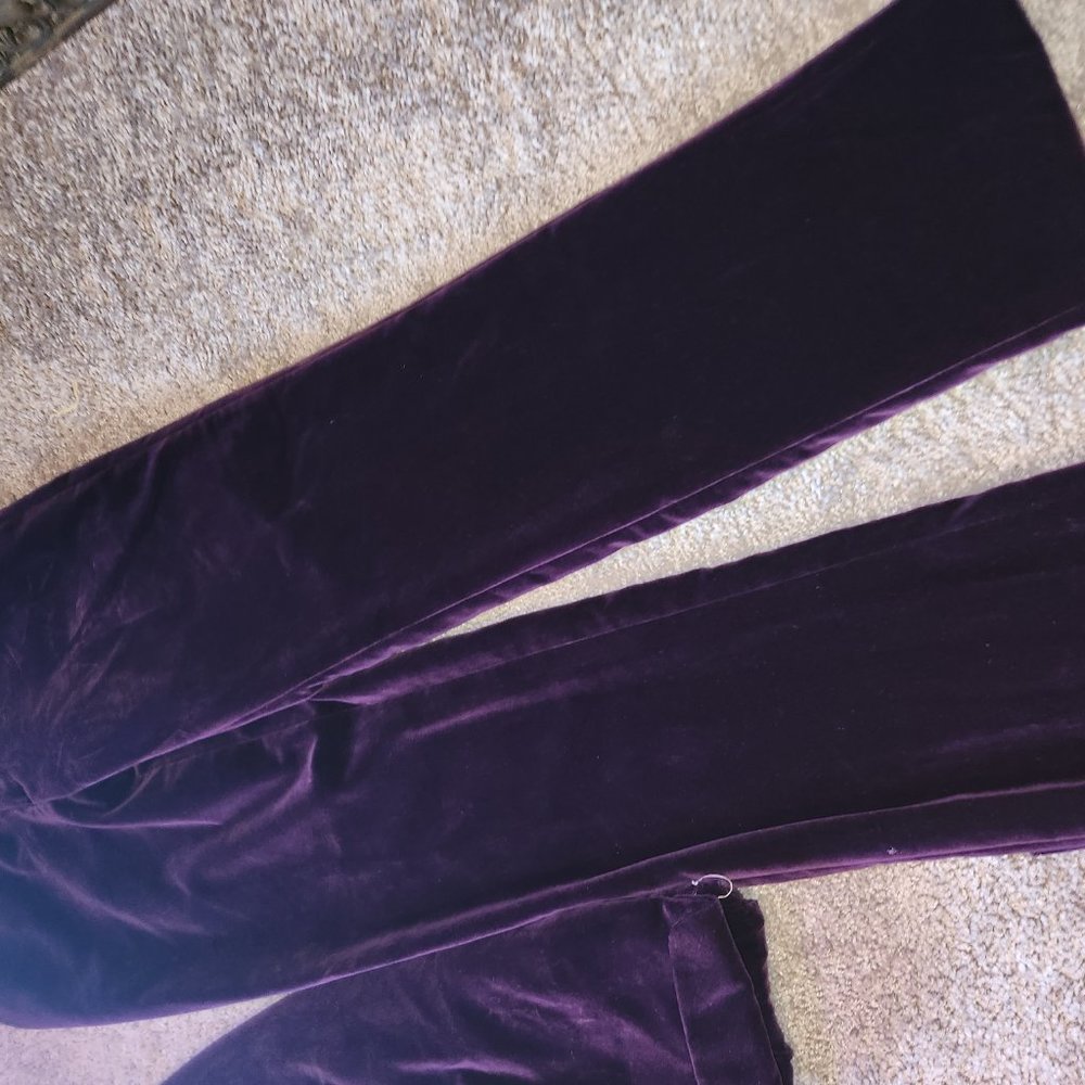 Ralph Lauren purple label velvet suit